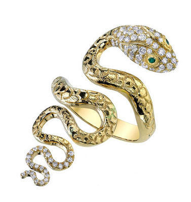 灵蛇魅影 探寻蛇造型首饰的神秘魅力与时尚风潮
